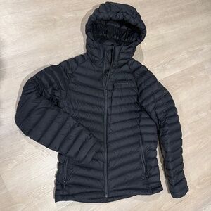 Black Diamond down puffy hoodie